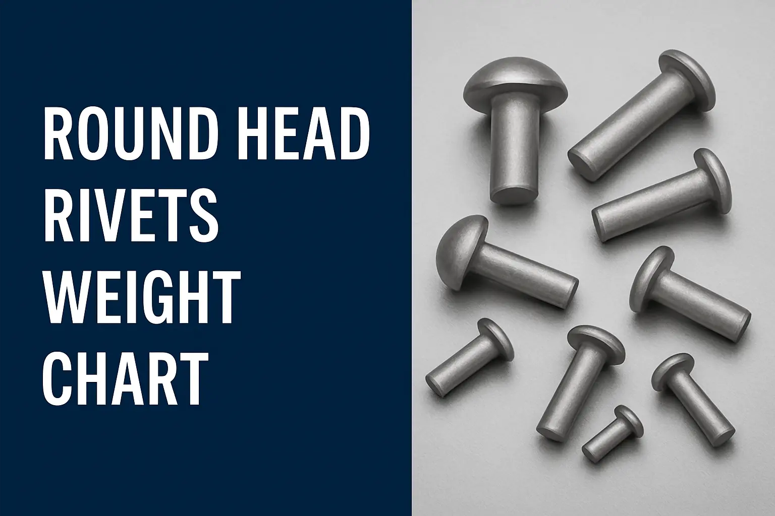 Round Head Rivets Weight Chart