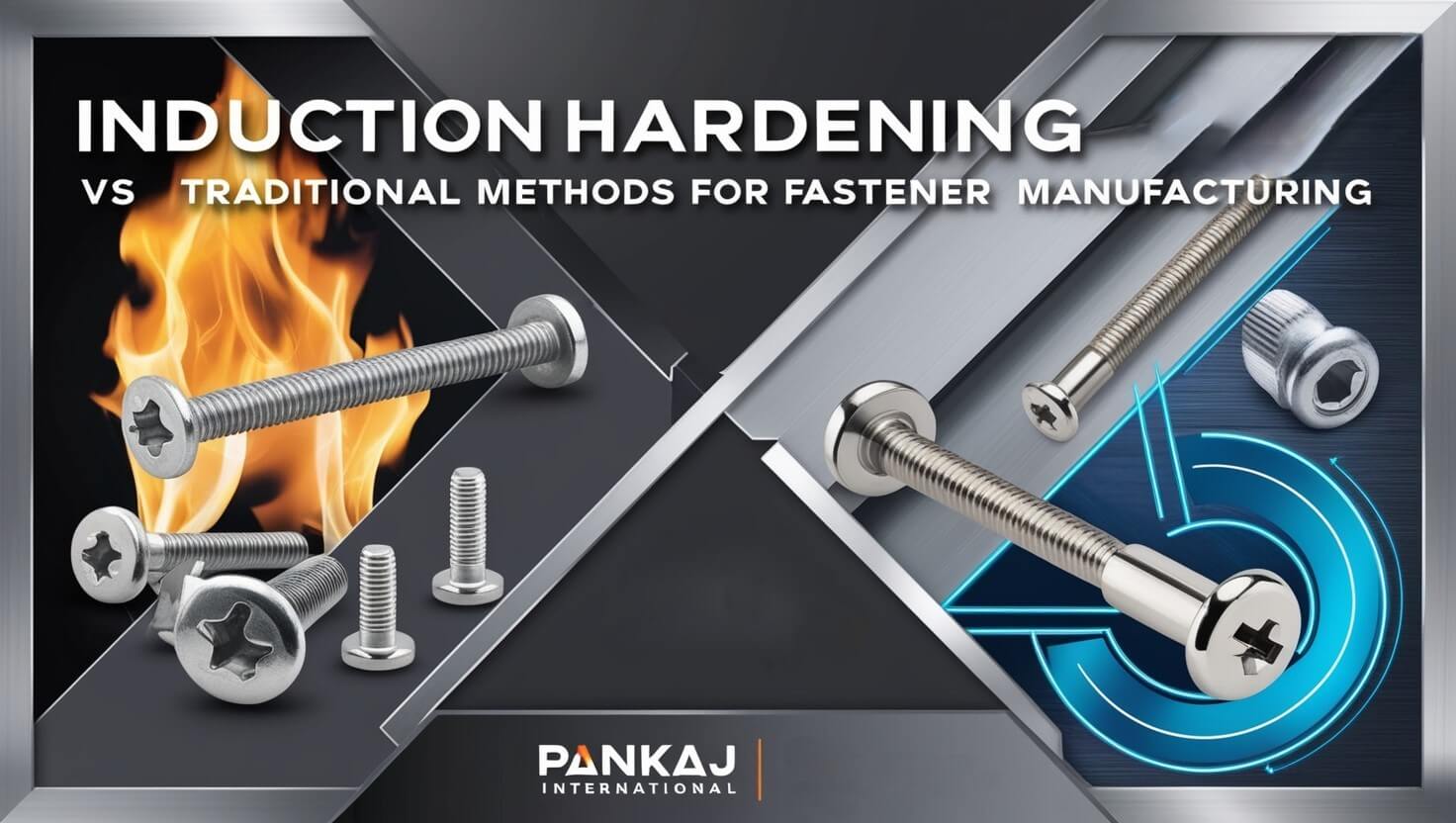 Induction Hardening Vs Traditional Methods for Fastener Manufacturing