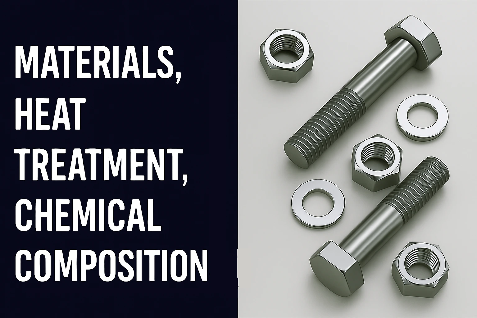 Materials, Heat treatment, Chemical Compositions
