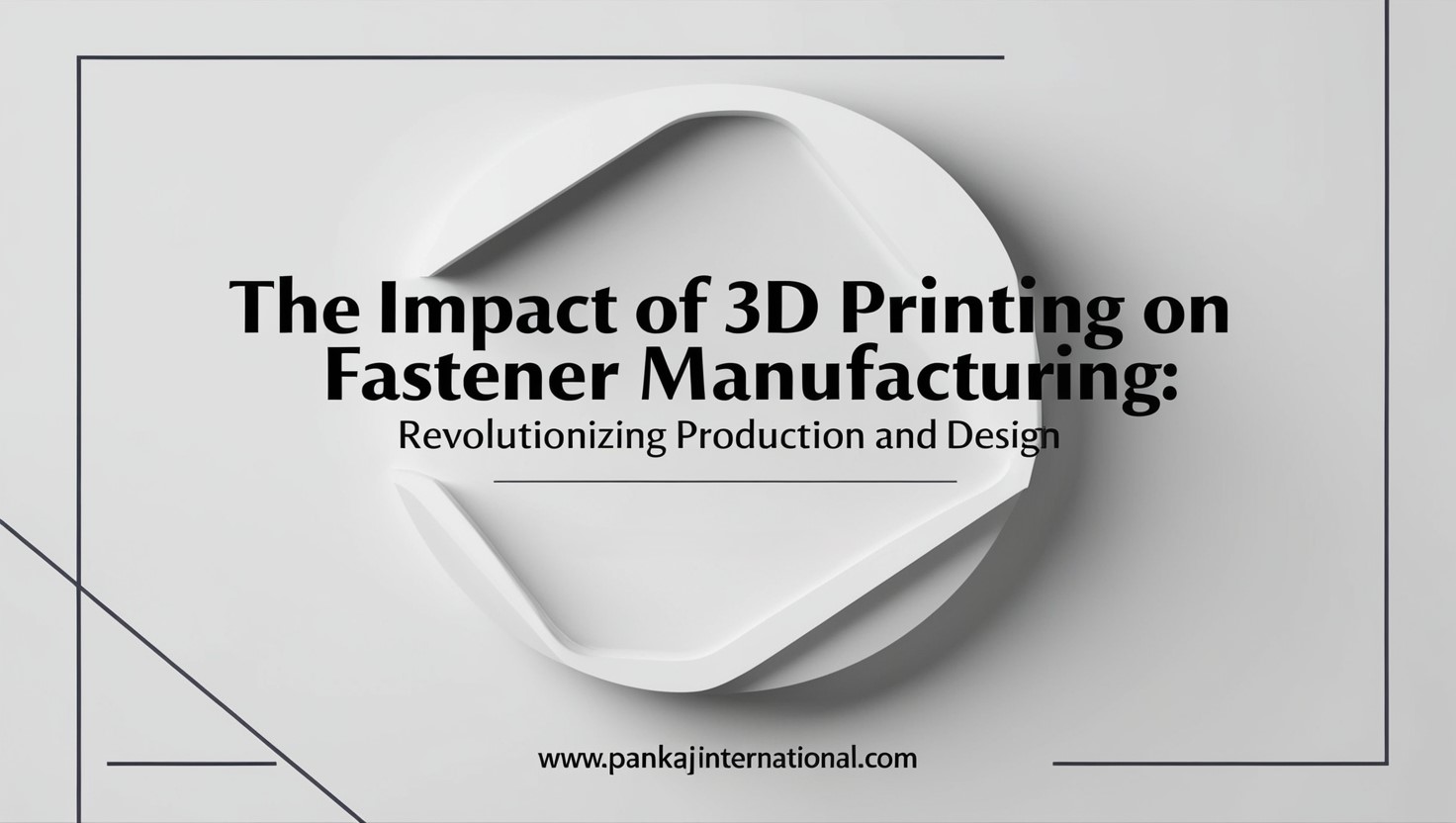 The Impact of 3D Printing on Fastener Manufacturing: Revolutionizing Production and Design