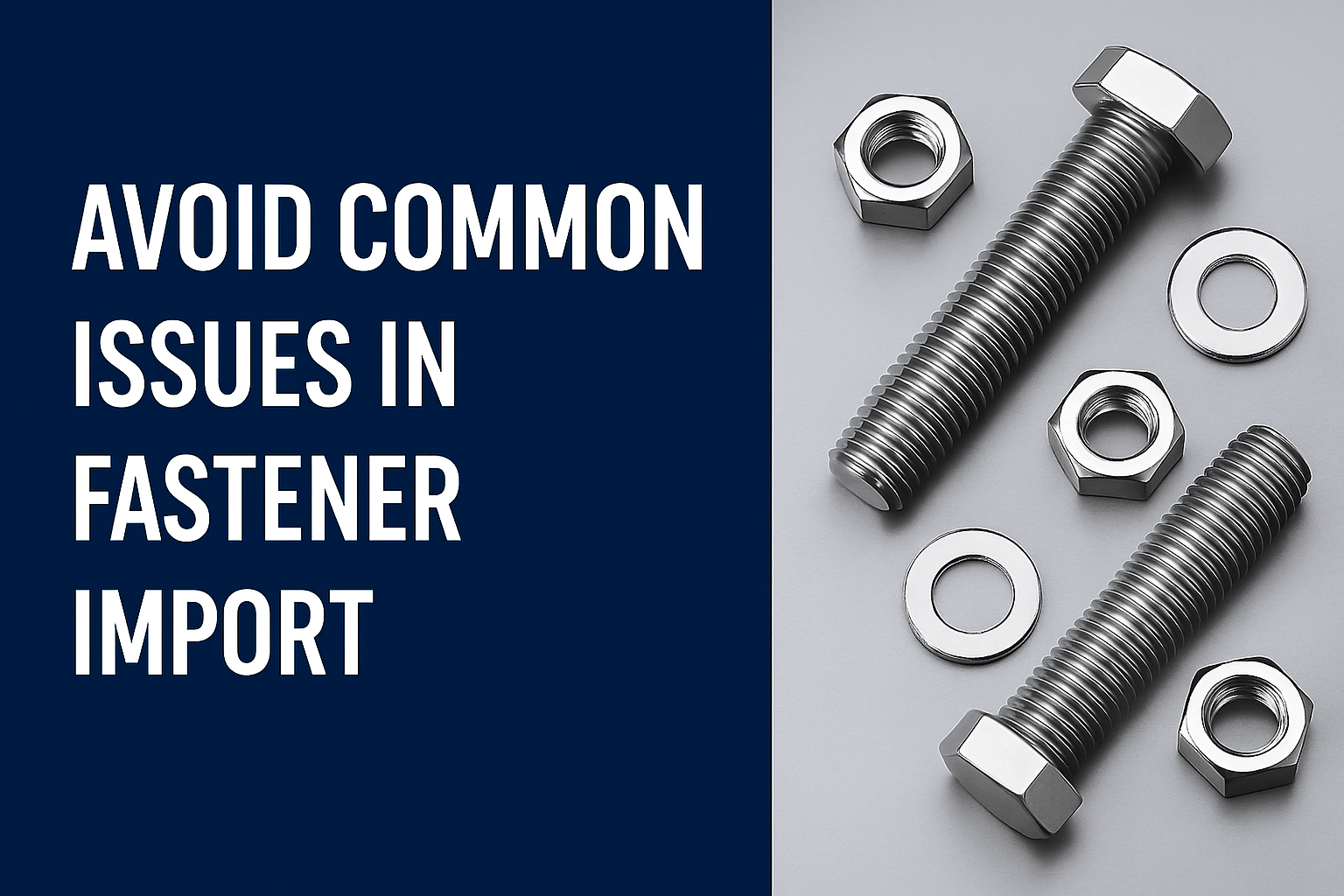 How to Avoid Common Issues When Importing Industrial Fasteners