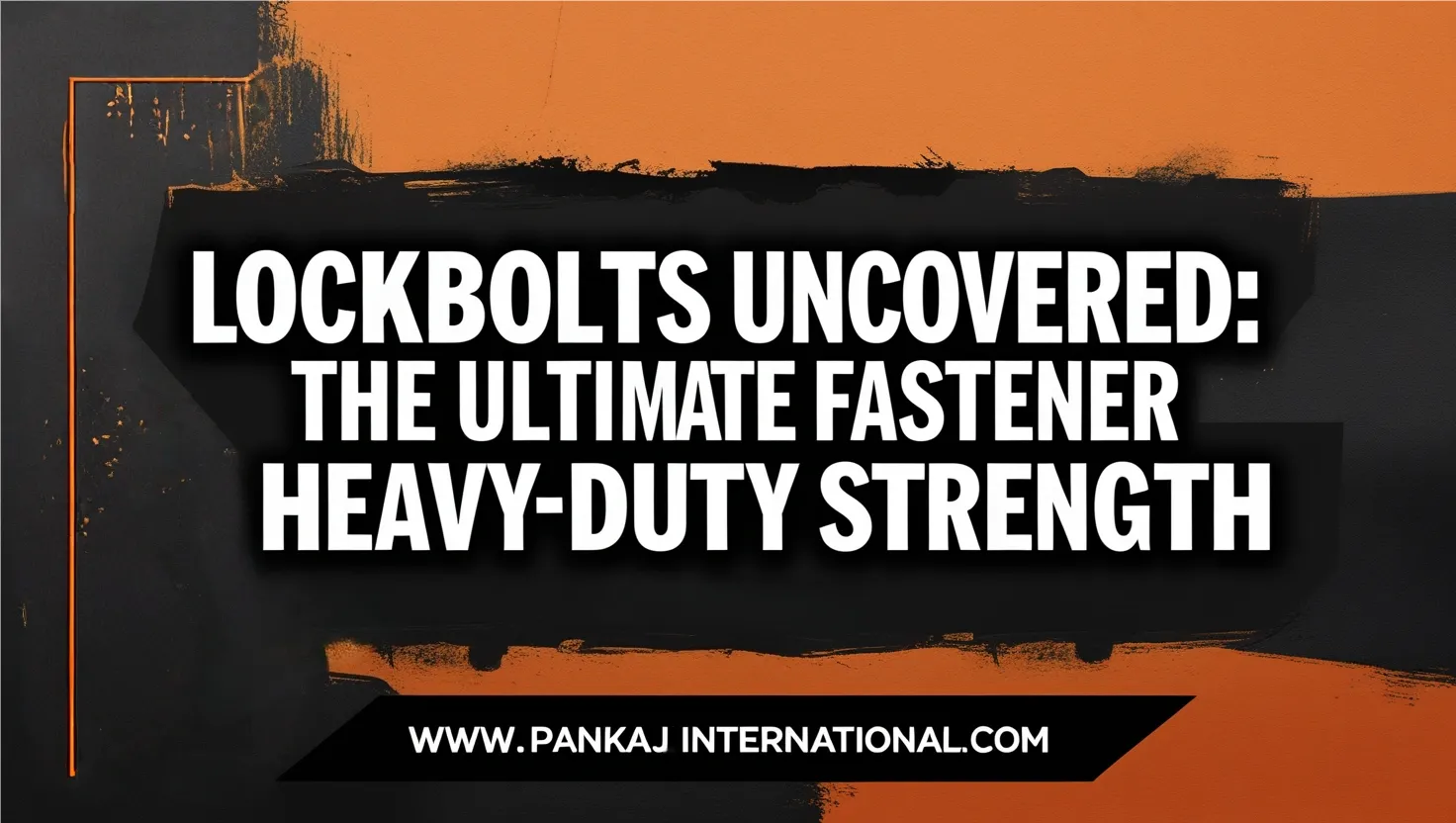 Lockbolts Uncovered: The Ultimate Fastener for Heavy-Duty Strength