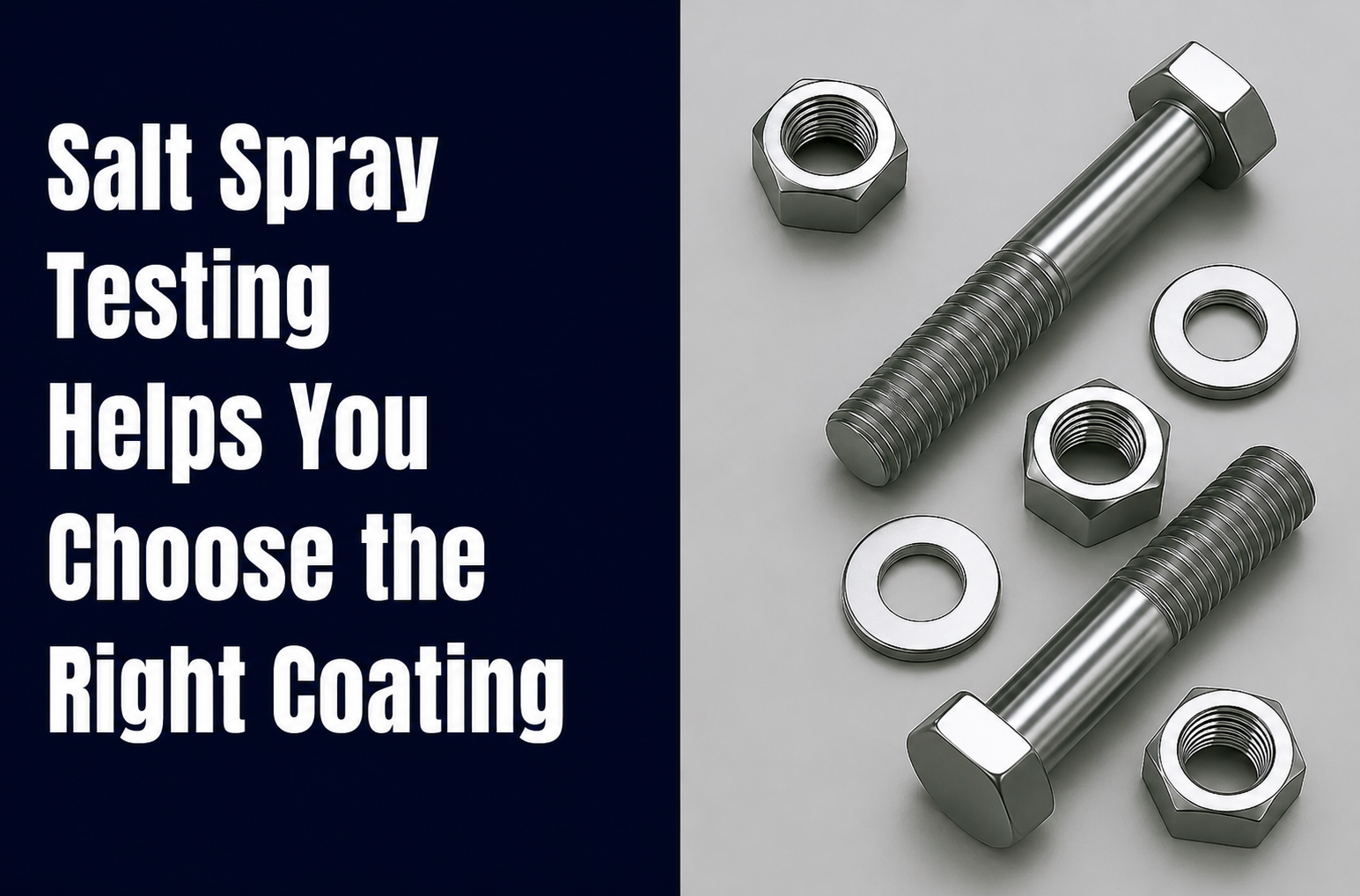 How Salt Spray Testing Helps You Choose the Right Fastener Coating
